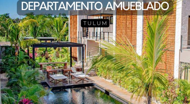 Departamento en Venta en Tulum Centro