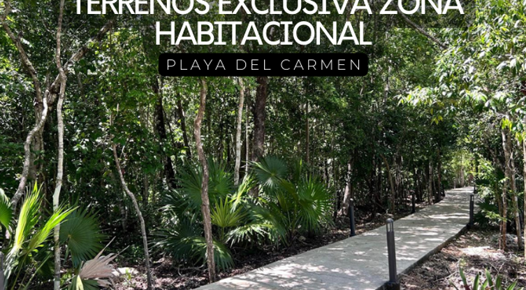 Terrenos en Venta Playa del Carmen