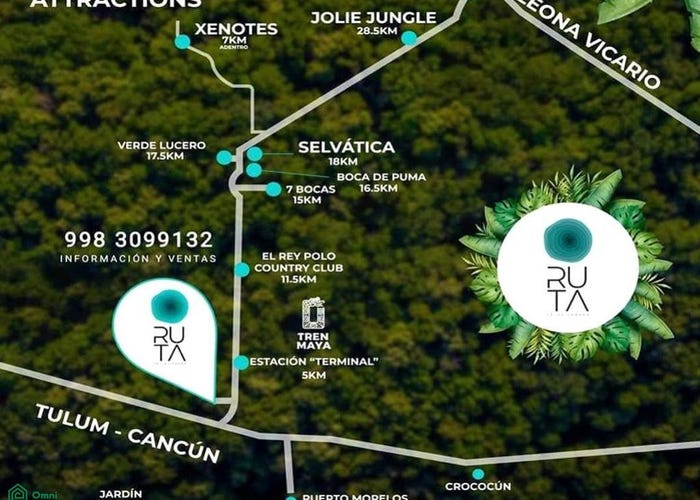 Ruta de los Cenotes 1.7 KM, Leona Vicario, Puerto Morelos, Quintana Roo